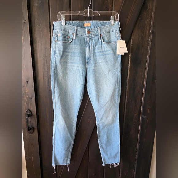 MOTHER The Looker Ankle Fray In Hold My Hand - Picture 8 of 9